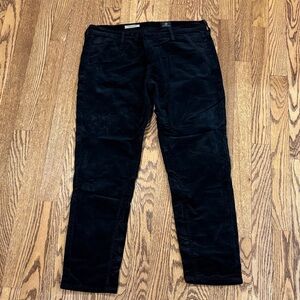 AG Adriano Goldschmied Black Ankle Pants